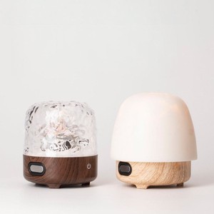 High-end Bedside Water Ripple Remote Touch Rotating Online Celebrity ABS Audio Atmosphere Lamp for Speaker Night Light