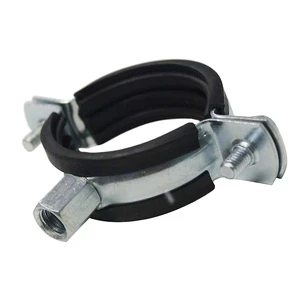 3/4 Welding Nut Rubber Pipe Clamp Strut Channel Unistrut Fitting Adjustable Pipe Bracket Clevis Hanger Pipe Hanger