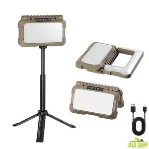 Multi-functional Foldable Stand Light Long Endurance 1000 Lumens Working Light USB Rechargeable Outdoor Camping Lanterns