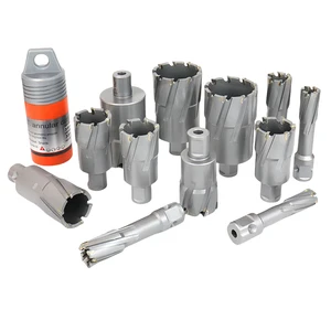 RuiXin Tools High Quality Magnetic HSS Core Drill Bit Weldon Shank Annular Cutter for Metal Cutting