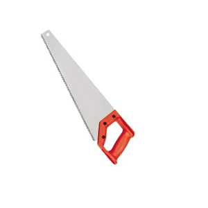 HK466 Fixed Blade Hand Saw with Double-Color Plastic Handle 22