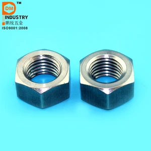 DIN934 Hexagon Nut with Metric Coarse and Fine Pitch Thread