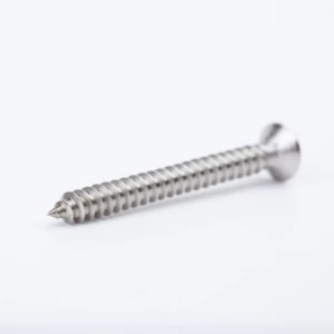 Countersunk Self-Tapping Screws | Metric | Stainless Steel 304 | Phillips Drive | Low Profile | Corrosion Resistant | DIN 7982 |