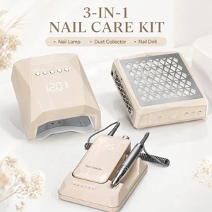 2025 Rechargeable UV LED Nail Lamp 120W, 45 LED Lights Portable Wireless Gel Dryer, Professional Nail Art Equipment