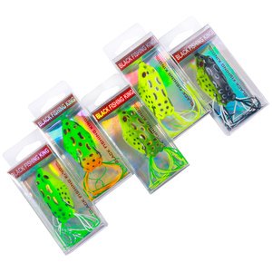 HENGJIA 5CM/8.8G Topwater Soft Fishing Frog Lure Artificial Bait for Fishing