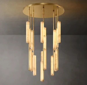 Modern Metal Chandeliers Home Crystal Design LED Lights with Remote Control AC Powered Luxury Ceiling Light for Living Room