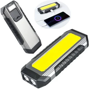 Professional Lighting 1000lumen Bright Multifunctional Working Lamp Rechargeable Magnet Inspection Flashlight Led Cob Work Light