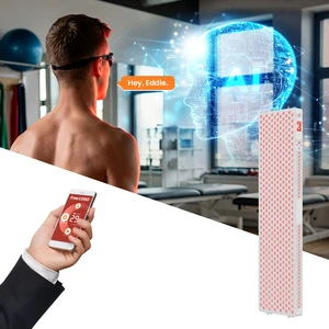 IDEATHERAPY 8 Wavelength Voice App Control Quad Chips Infrared Therapy Lamp Device Full Body Red Infrared Light Therapy Panel