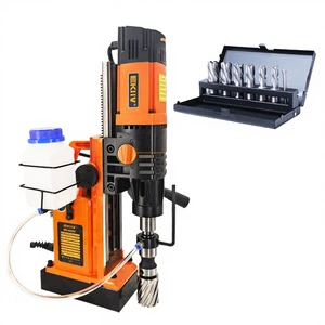 11Pcs HSS Annular Core Cutter Drill Bit Set for Magnetic Drill Machine Metal Cutting with Wedon Shank 1/4in Cutting Depth