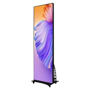 Customized P1.8 P2 P2.5 LED Video Panels Smart 4G Wifi USB Control Advertising Mirror Screen Displaying Dynamic Animations