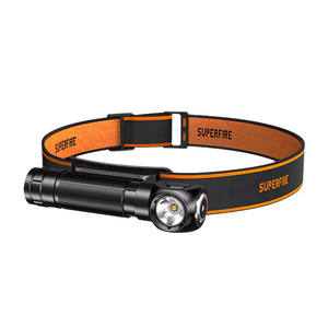 Rechargeable Headlamp 600 Lumens Adjustable Bright LED IP44 Waterproof Aluminum Alloy Type C Torch Light Magnet 18650 Battery
