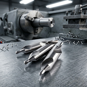 2026 Drills Bits for Lathe Metalworking Center Spotting HSS Countersink Self Center Combination Drill Bit Center Drill Bits