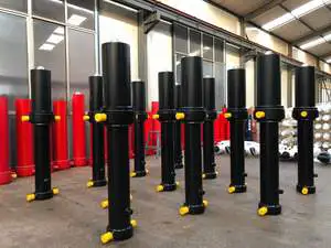 Front-end Telescopic Piston Hydraulic Cylinder Bearing Seal New Dump Truck/Tipper Single Action Construction Steel