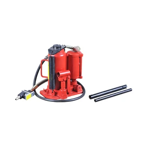 12t Vertical Steel Hydraulic Pneumatic Jack Steam Hydraulic Top for Auto Repair Truck Repair