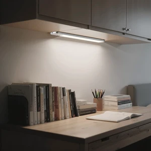 Rechargeable Motion Sensor Indoor Lighting Cabinet Light for Kitchen Closet Bedroom Staircase Reading Easy Installation