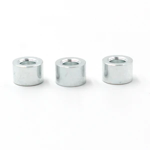 Factory Custom M3 M4 M5 M6 Threaded Round White Black Nickel Plate Stainless Steel Aluminum Bushing Spacer Standoff