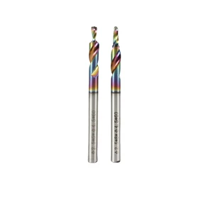 High Hardness Colorful Tungsten Carbide Drill Bits Aluminum Door Window Chamfered Countersunk Step Drill