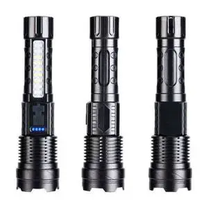 Howlighting Multifunctional Outdoor LED Flashlight Charging Aluminum Alloy Laser Lamp Searchlight Portable Work Warning Light
