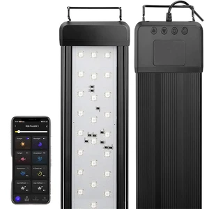 60/90/120cm LED Light RGB Full Spectrum High CRI 95 APP Control IP44 Waterproof 3000-6700K Color Temp Water Aquarium Lighting