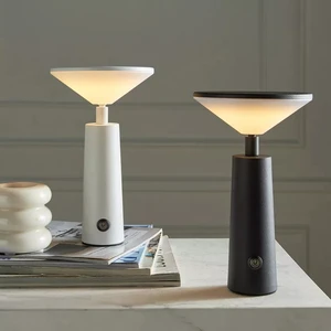 USB Charging LED Night Lamp Three Light Modes Touch Switch Rotatable Decorative Night Light for Home Bedside Eco-Friendly