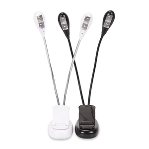 Light Music Stand Portable Battery Powered Music Score Stand Lamp Book Reading Led Light Practice Piano Lights