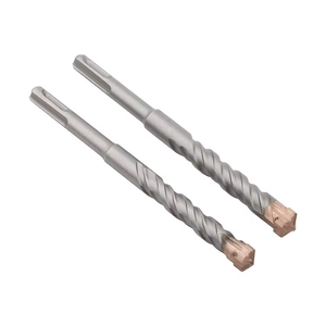 High Hardness Wear Resistant Rotary Carbide Tipped Hammer Drill Bits Set 5PCS 16mm Two Flute Design for Concrete Brick Stone