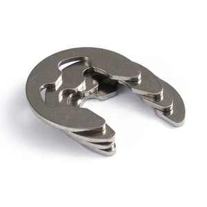 Stainless Steel E - Type Open Type Retaining Rings E-clip Ring 6mm--12mm E-clip Ring Circlip