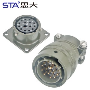 MIL Spec DTL 26482 Waterproof MS3116 MS3112 PT06E PT02E PT06A-14-15S Plug Socket Cable Connector Solf Tail Cable Clamp