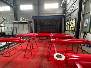 High Frequency Double Acting Hard Chrome Plated Steel Hydraulic Ram Cylinder for Underground Mining