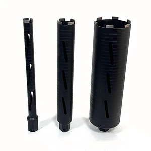 Factory Sales Turbo Laser-Welded Segments Core Bit Diamond Dry Core Drill Bits 32 63 127mm for Concrete Brick Block Masonry