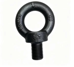 Forged Lifting Eye Bolt, Weld On D Ring, Stainless Steel Lifting Point, Heavy Duty Trailer Lifting Hardware
