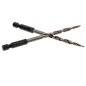 BOMI BMV-124 Wholesale HSS 9/64 Taper Drill Bit Set with Countersink for Woodworking