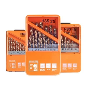Factory Wholesale Premium Material Full Size Range Industrial Grade High Precision HSS M35 Cobalt Steel Twist Fully Drill Bit