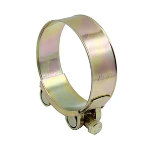 Factory Price Single Bolt European Type Stainless Hose Clamp Heavy Duty Hose Clamp