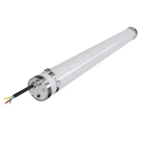 IP69K Waterproof Food Grade 130lm/w 600mm 1200mm 1500mm Linkable Tri-proof Light Fixture