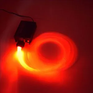Hot Sales 16W RGB LED Light Engine 24key RF Remote LED Fiber Optic Light With PMMA Fiber Optic Cable for Ceiling Decoration