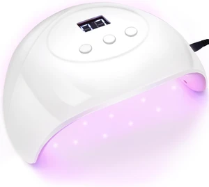 Wisdompark UV Lamp Nail Dryer with 15 Beads and 3 Timer Settings