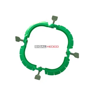 Premium Quality Veterinary Lone Star Retractor Ring Autoclavable Green Self-Retaining Adjustable Surgical Instrument Set