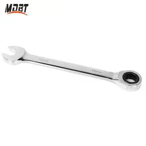 10mm Hand Tools Ratchet Spanner a Set of Keys Gear Ring Chrome Vanadium Combination Ratchet Wrench Spanner