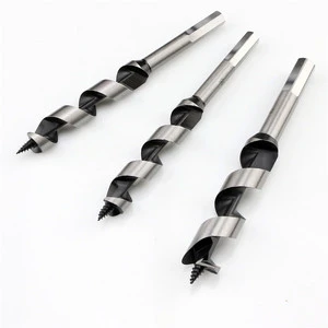 230mm 460mm Long Carbon Steel Auger Wood Drill Bits Set Hex Shank Woodworking Bits