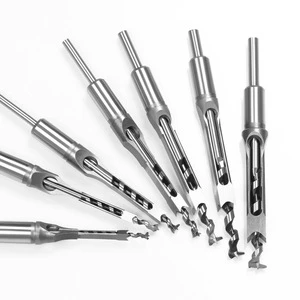 Metal Material Wood Square Drill Bits High Quality Hole Mortise Chisel Drill Bit for Wood Square Hole Drilling