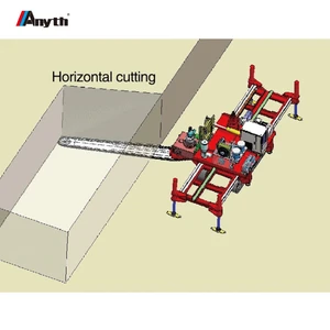 Anyth Chain Saw For Crawler Stone Cutting Machine For Marble Limestone Blocks Stone Quarry Machine