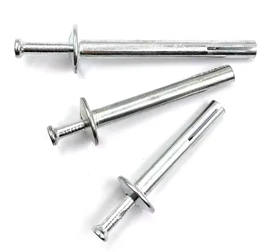 Hot-Selling Steel Hammer for Drive-In Gypsum Board Expansion Screw Anchor Type Embedded Expansion Nail Inch Measurement System