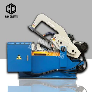HanCreate HS7125 Hydraulic Descent Hack Saw Machine, 10 Inch Cutting Capacity Hack Saw Machine