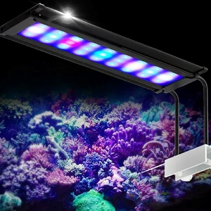 Led Light Aquarium Seawater Colorful Fish Tank Lighting for Marine Reef Coral