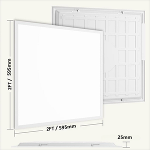 IP54 5 Year Stock in Germany Led Panel 60x60 62x62 Recessed Anti Glare Save Electricity Comercial Slim Led Panel Lighting