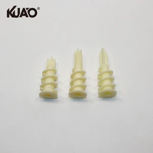 Plastic Sharp Point Expansion Tube Screw Self Drilling Drywall Plasterboard Anchor