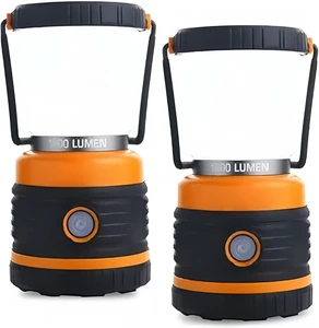 LED Camping Lantern Battery Powered Flashlight Hurricane Emergency Power Outages Waterproof Dimmable CE Certified IP44 Rated