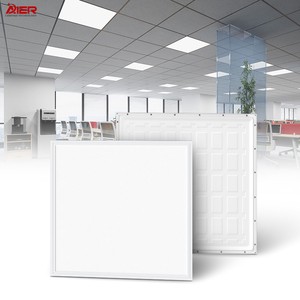 Square Slim 600x600mm 2*2feet 12W 48W 60W Flat Recessed Mounted LED Panel Light Backlit LED Panel Light Fixture For Office Light