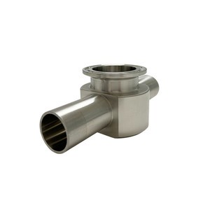 Italy Factory OEM Instrument Weld Clamp Stainless Steel Sanitary Process Fitting Pipe Clamps Customizable Size